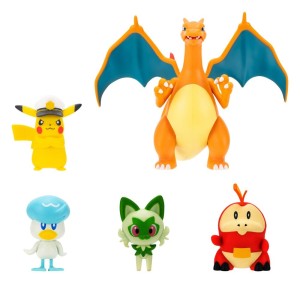 Figurka Zestaw 6 figurek Jazwares Pokemon Battle Multi-Pack