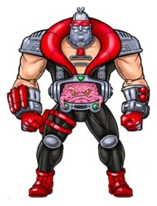 Figurka Playmates TMNT x G.I. Joe Krang Droid x Destro