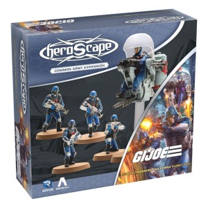 Dodatek Renegade Heroscape Cobra Troopers i Cobra Flight Pod