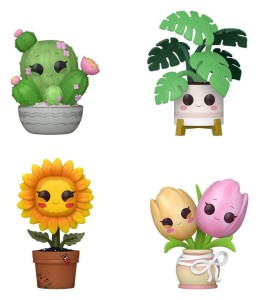 Figurka Funko POP Kawaii Plants Flora 4-Pak