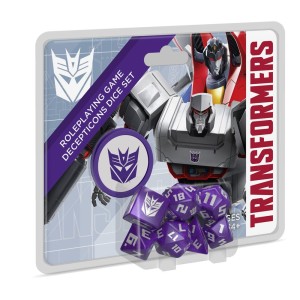 Zestaw kosci Renegade Transformers RPG Decepticon
