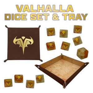 Zestaw kości i tacka Renegade Heroscape Valhalla