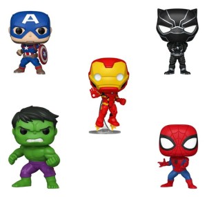 Zestaw Figurek Funko POP Marvel 5-Pak