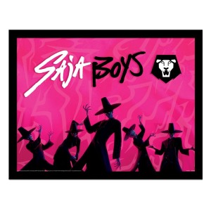 Plakat w ramie Pyramid KPop Demon Hunters Saja Boys Idol