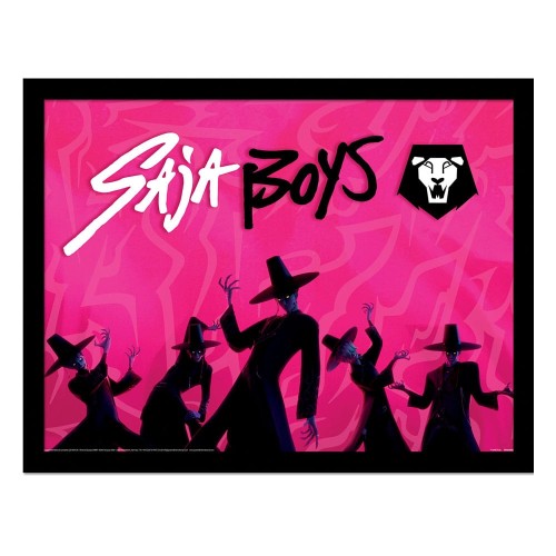 plakat-w-ramie-kpop-demon-hunters-saja-boys