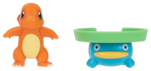 Zestaw 2 Figurek Pokemon Jazwares Lotad i Charmander