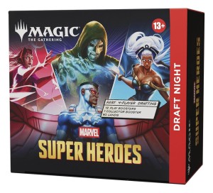 Karty Wizards of the Coast Magic the Gathering Marvel Heroes Draft Night