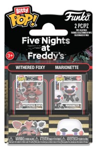 Figurka Funko Bitty POP FNAF Withered Foxy i Marionette