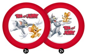Zestaw talerzy Tom & Jerry Geda Labels 4-pak