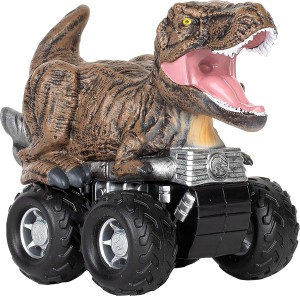 Auto Dinozaur z Napędem Zamachowym Samochodzik Jurassic World Tyranozaur T-Rex