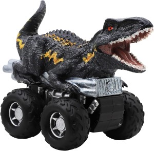 Auto Dinozaur z Napędem Zamachowym Samochodzik Jurassic World Indoraptor
