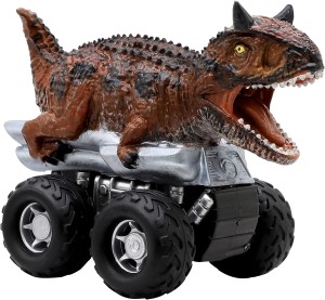 Auto Dinozaur z Napędem Zamachowym Samochodzik Jurassic World Karnotaur Carnotaurus