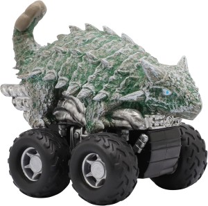Auto Dinozaur z Napędem Zamachowym Samochodzik Jurassic World Ankylozaur Ankylosaurus