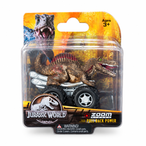 Auto Dinozaur z Napędem Zamachowym Samochodzik Jurassic World Spinozaur Spinosaurus
