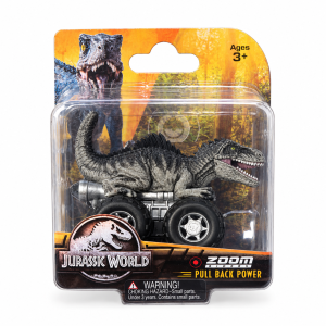 Auto Dinozaur z Napędem Zamachowym Samochodzik Jurassic World Giganotozaur Giganotosaurus