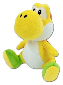 Maskotka Pluszak Sanei Super Mario Yoshi Żółty