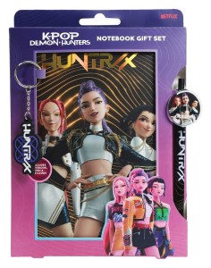 Notatnik Blue Sky Zestaw Prezentowy KPop Demon Hunters Golden