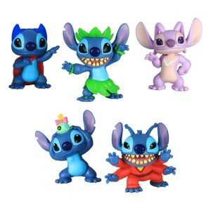Figurka Just Play Lilo & Stitch Zestaw 5 Minifigurek Stitch