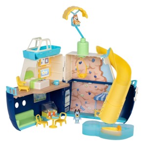 Zestaw do zabawy Moose Toys Bluey Statek wycieczkowy 3w1