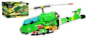 Pojazd Playmates Teenage Mutant Ninja Turtles x G.I. Joe Turtle-Fly Copter