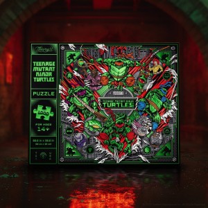 Puzzle 1000 elementów Theory11 Żółwie Ninja TMNT Multi-Dimensional