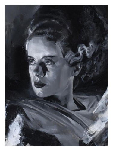 druk-artystyczny-sideshow-bride-of-frankenstein