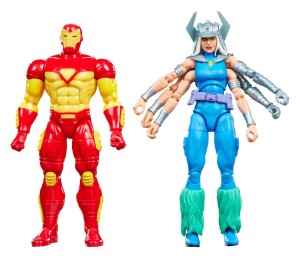 Figurki Hasbro Marvel Legends Iron Man i Spiral 2-Pak