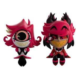 Figurki Youtooz Hazbin Hotel Alastor i Niffty Monitor Buddiez
