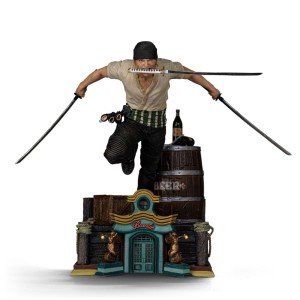 Figurka Statuetka Iron Studios One Piece Zoro Art Scale