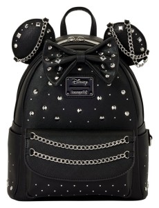 Mini Plecak Mini Loungefly Myszka Minnie Studs & Chains