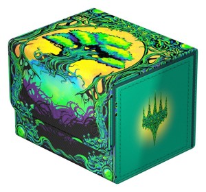 Pudełko na karty Ultimate Guard Sidewinder 100+ Xenoskin MTG Forest