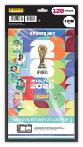 Zestaw Naklejki Panini FIFA World Cup 2026 Aktualizacyjny