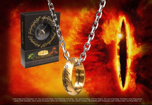 Lord of the Rings The One Ring Necklace Noble Collection