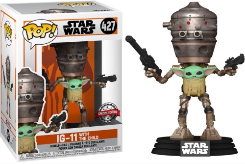 IG-11 With The Child Funko Pop Mandalorian Star Wars