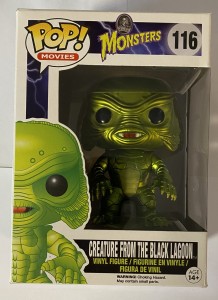 Figurka Creature From  The Black Lagoon Monsters Funko POP 116 Metallic