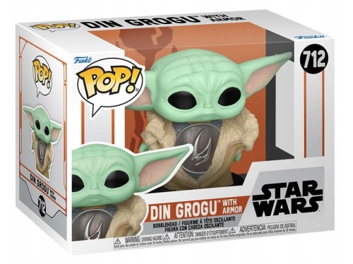 Figurka Funko Star Wars: Mandalorian POP Grogu(Armor) 9 cm