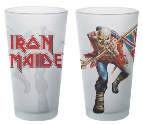 KKL Iron Maiden Przypinkat Glass The Trooper