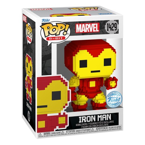 Figurka Funko Marvel POP 8-Bit Vinyl Iron Man 9 cm