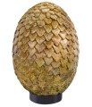 Noble Collection Gra of Thrones Dragon Egg Prop Replika Viserion 20 cm