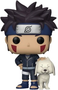 Naruto POP! Animation Vinyl Figurka Kiba w/Akamaru 9 cm
