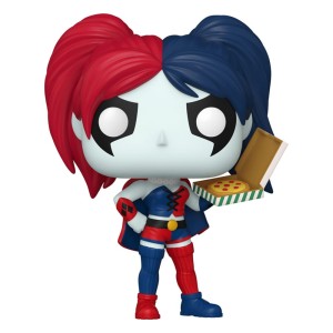 DC Comics: Harley Quinn Takeover POP! Heroes Vinyl Figurka Harley with Pizza 9 cm