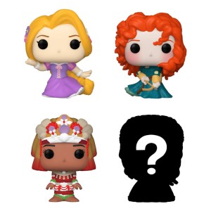 Disney Princesses Bitty POP! Vinyl Figurka 4-Pack Rapunzel 2,5 cm