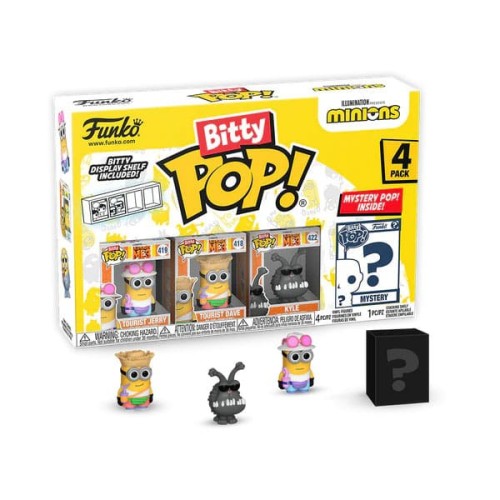 Figurka Funko Minions Bitty POP 4-Pack Young Gru 2,5 cm