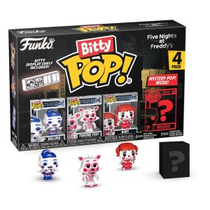 Five Nights at Freddy's Bitty POP! Vinyl Figurka 4-Pack Ballora 2,5 cm