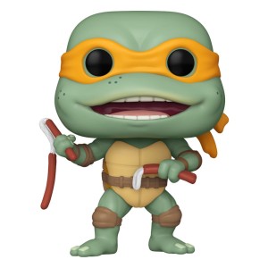 Teenage Mutant Ninja Turtles POP! Movies Vinyl Figurka Michelangelo Sausage Link Nunchucks 9 cm