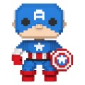 Figurka Funko Marvel POP 8-Bit Vinyl Captain America 9 cm