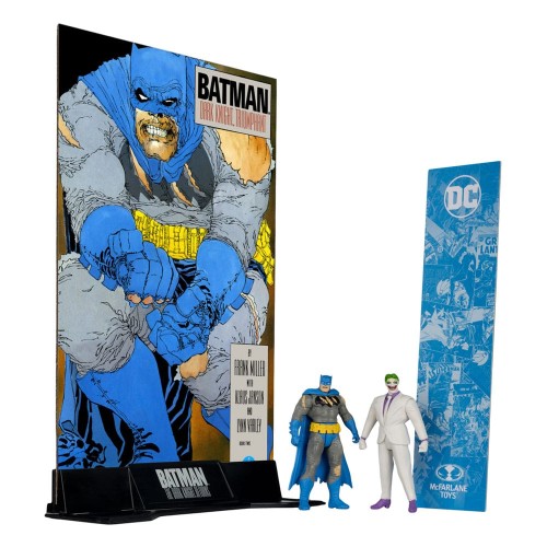 Figurka McFarlane Toys DC Direct Page Punchers 2-Pack Batman & The Joker (Batman: The Dark Knight Returns) 8 cm