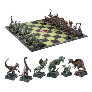 Jurassic Park Szachy Set Dinosaurs