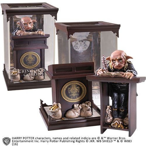 Figurka Noble Collection Harry Potter Magical Creatures Statuetka Gringotts Goblin 19 cm