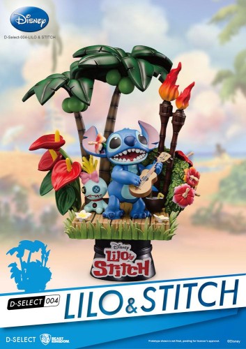 Beast Kingdom Toys Disney D-Stage PVC Diorama Stitch 14 cm